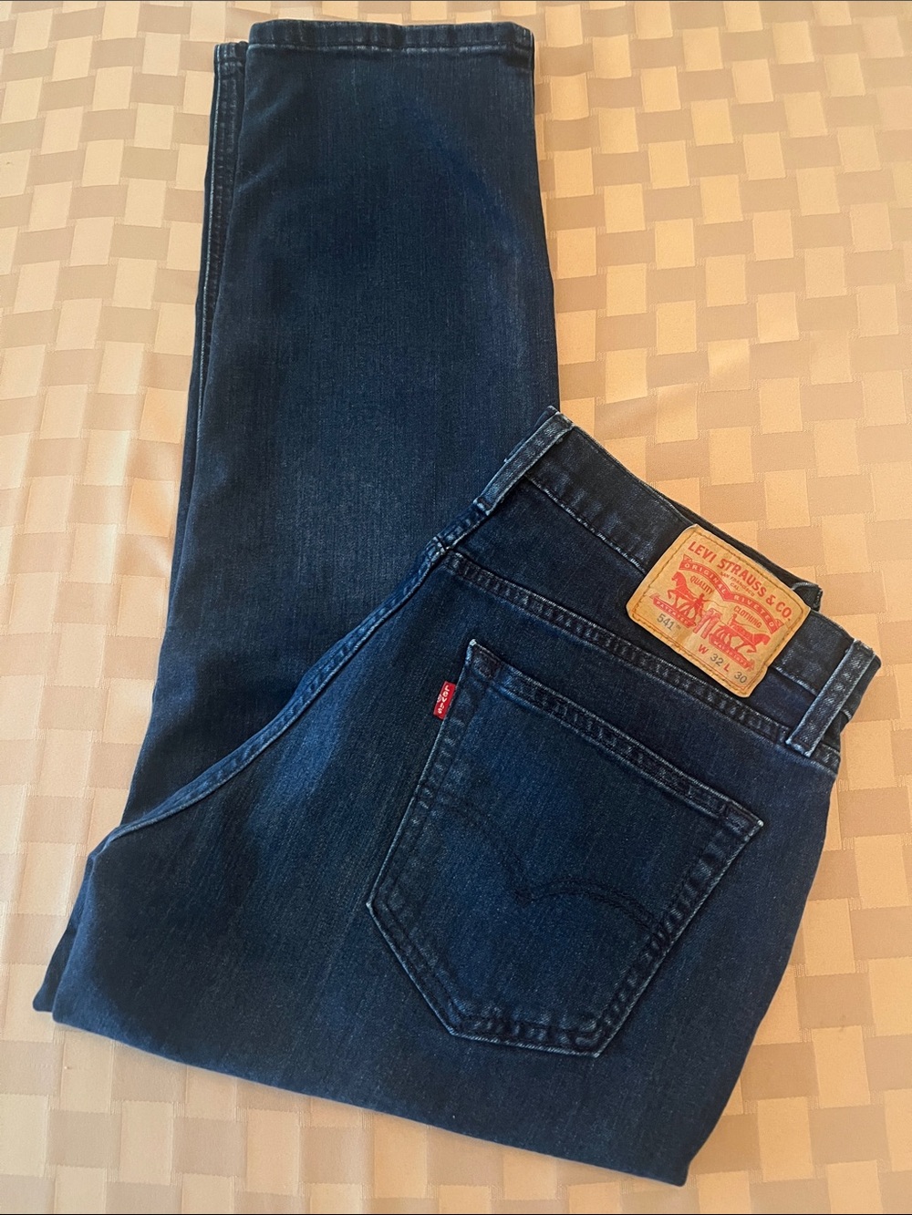 Levi's 541 Men's Dark Indigo Jeans Like New 32 X 30